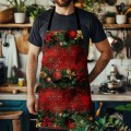 Fartuch kuchenny z motywem świątecznym - 26284
