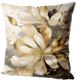 Poszewka dekoracyjna motyw kwiatowy 40x40 WELUR - 26394