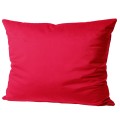 Welwetowa czerwona poszewka 40x60 - 26518