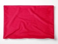 Welwetowa czerwona poszewka 40x60 - 26520