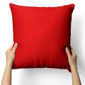 Poszewka dekoracyjna czerwona  45x45 - 26771