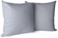 Poszewka dekoracyjna szara 45x45 - 26779