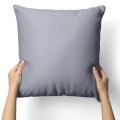 Poszewka dekoracyjna szara 45x45 - 26780
