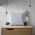 Poszewka dekoracyjna szara 45x45 - 26785