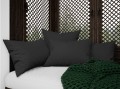 Poszewka dekoracyjna czarna 40x60 - 26803