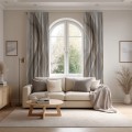 Zasłona półzaciemniająca glamour 140x250, na taśmie - 27548
