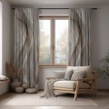 Zasłona półzaciemniająca glamour 140x250, na taśmie - 27549