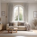 Zasłona półzaciemniająca glamour 140x250, na taśmie - 27557