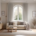 Zasłona półzaciemniająca glamour 140x250, na taśmie - 27566