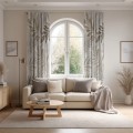 Zasłona półzaciemniająca glamour 140x250, na taśmie   - 27584