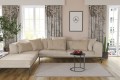 Zasłona półzaciemniająca glamour 140x250, na taśmie   - 27590