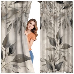 Zasłona półzaciemniająca glamour 140x250, na taśmie  