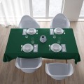 Obrus plamoodporny klasyczny zielony 140x240 - 27769