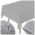 Obrus plamoodporny klasyczny szary 140x200 - 27772