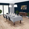 Obrus plamoodporny klasyczny szary 140x200 - 27776
