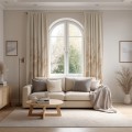 Zasłona półzaciemniająca glamour 140x250, na taśmie - 28013