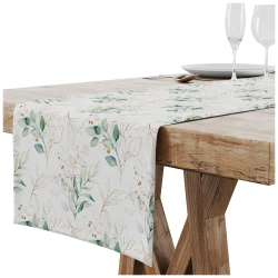 BIEŻNIK DEKORACYJNY NA STÓŁ OBRUS PLAMOODPORNY 40X220 CM GŁADKI WZÓR 0074