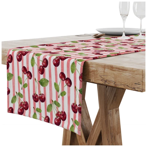 BIEŻNIK DEKORACYJNY NA STÓŁ OBRUS PLAMOODPORNY 40X140 CM GŁADKI WZÓR 0580 - 28480