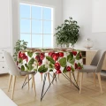 Obrus okrągły 140 cm z motywem wiśni - 28505