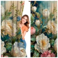 Zasłona półzaciemniająca glamour 140x160 na taśmie - 28528