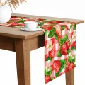 Bieżnik z motywem truskawki 40x180 - 28737