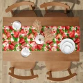 Bieżnik z motywem truskawki 40x220 - 28999