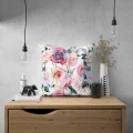 Poszewka dekoracyjna z motywem kwiatowym 45x45 - 29137