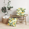 Poszewka dekoracyjna z motywem cytryny 45x45 - 29145