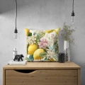Poszewka dekoracyjna z motywem cytryny 45x45 - 29155