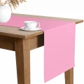 Bieżnik jednobarwny różowy 40x180 - 29301