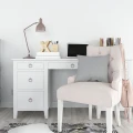 Poszewka dekoracyjna jednobarwna szara 45x45 - 29356
