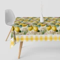 Obrus plamoodporny motyw cytryn 140x200 - 29423