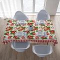 Obrus plamoodporny motyw truskawek 140x200 - 29431