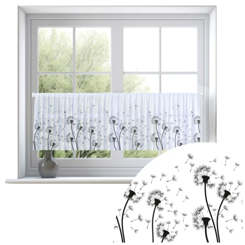 Firana zazdrostka 150x50 motyw dmuchawce 0373 - 29493