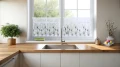 Firana zazdrostka 150x50 motyw dmuchawce 0373 - 29494