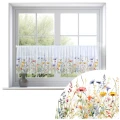 Firana zazdrostka 150x50 motyw kwiatowy 0381 - 29502