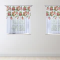 Firana na taśmie 200x150  motyw truskawek 0577 - 29653