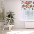Firana na taśmie 200x150  motyw truskawek 0577 - 29654