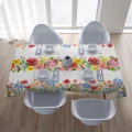 Obrus plamoodporny motyw  kwiatowy 120x180 0379 - 29908