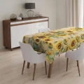 Obrus plamoodporny motyw  kwiatowy 120x180 0386 - 29919