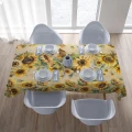 Obrus plamoodporny motyw  kwiatowy 120x180 0386 - 29920