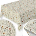 Obrus plamoodporny motyw kwiatowy 120x220 0393 - 30037