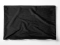 Welwetowa czarna poszewka 40x60  9077 - 30060