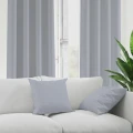 Zasłona półzaciemniająca szara na przelotkach 8006 - 30247