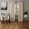 Zasłona półzaciemniająca latte na przelotkach  4108 - 30297