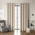 Zasłona półzaciemniająca latte na przelotkach  4108 - 30301