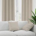 Zasłona półzaciemniająca latte na przelotkach  4108 - 30303