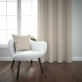 Zasłona półzaciemniająca latte na przelotkach  4108 - 30305