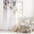 Firana na taśmie 140x240 w kwiaty 202 - 30518
