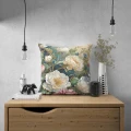 Poszewka dekoracyjna 45x45 cm wzór kwiaty 259 - 30533